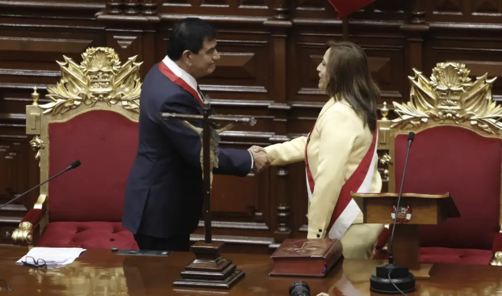 El Legislativo le otorgó la investidura al gabinete Otárola. Para entonces, ya se registraban pérdidas humanas en regiones del país. Foto: Antonio Melgarejo/La República El Legislativo le otorgó la investidura al gabinete Otárola. Para entonces, ya se registraban pérdidas humanas en regiones del país. Foto: Antonio Melgarejo/La República