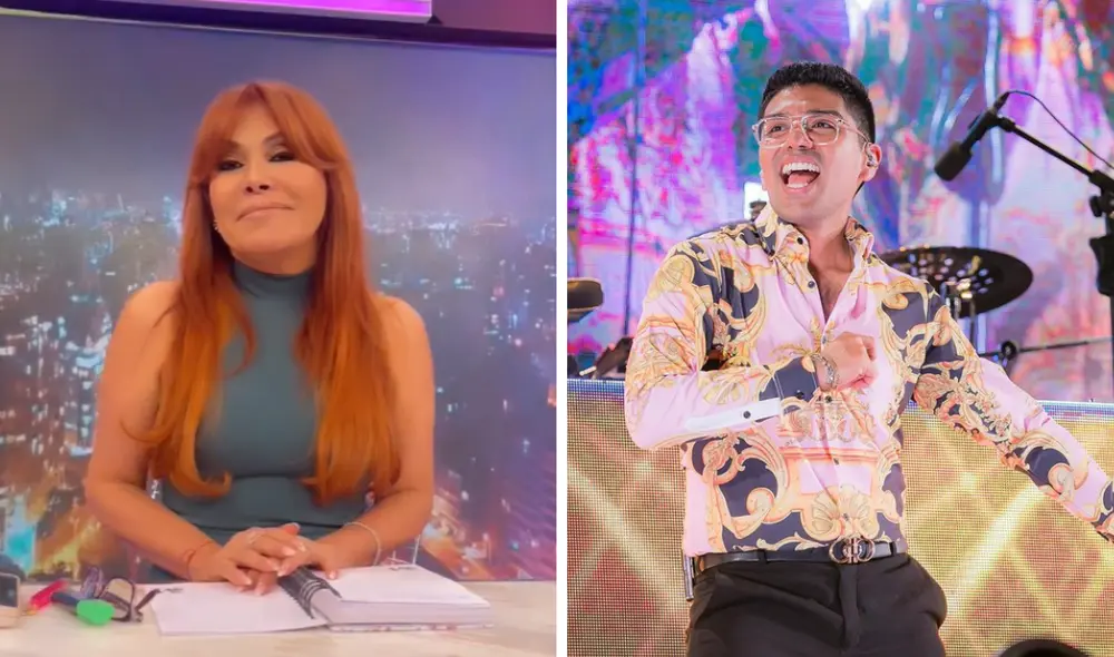 Christian Yaipén deseó limar asperezas con Magaly Medina a través de una canción. Foto: composición LR / ATV / Christian Yaipén / Instagram - Video: Kat 26.01 Christian Yaipén deseó limar asperezas con Magaly Medina a través de una canción. Foto: composición LR / ATV / Christian Yaipén / Instagram - Video: Kat 26.01