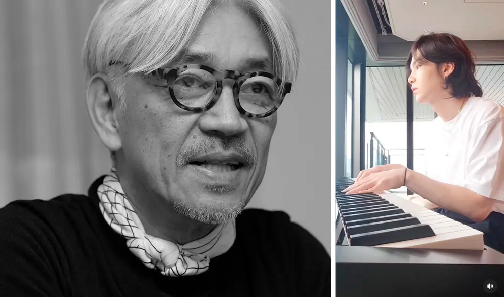 Ryuichi Sakamoto ganó un Oscar, Grammy y Globo de oro con el score de la película "The last emperor". Foto: composición LR/KYOTO/captura agustd