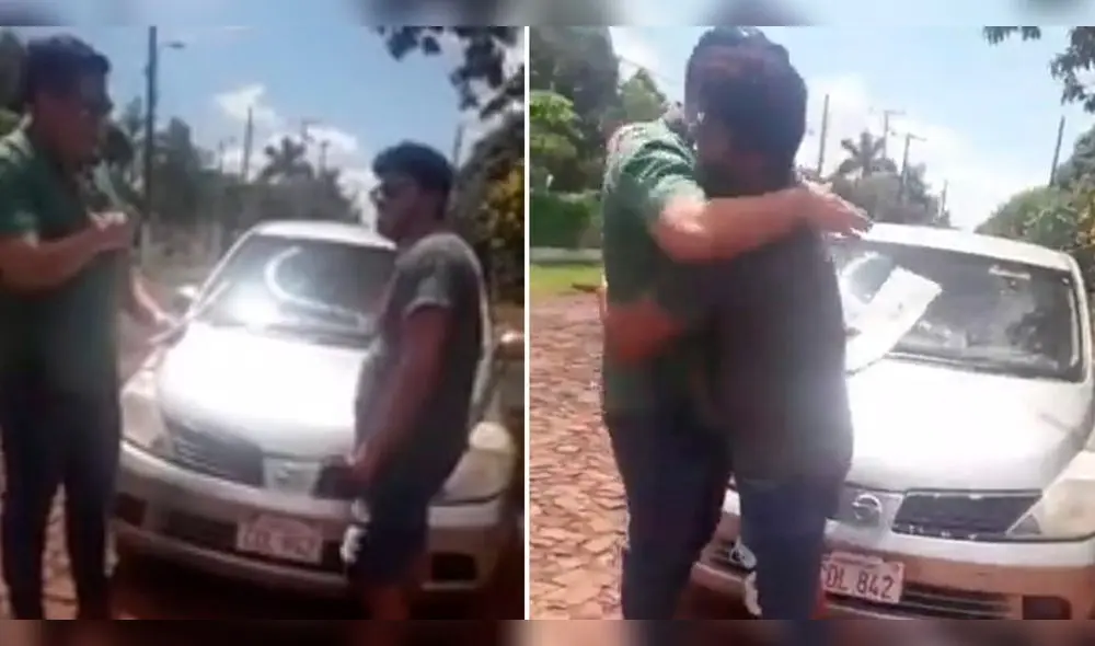 Padre rifa un carro para pagar los gastos de la cirugía de su hija, pero el ganador se lo devuelve. Foto: composición LR/captura de Facebook/Santa Rita Vision