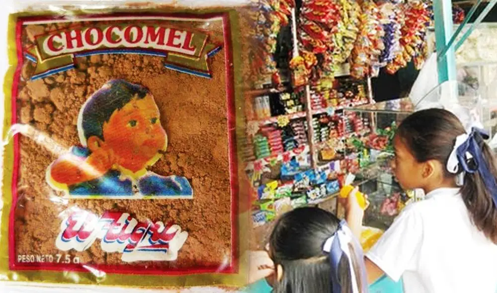 Chocomel fue una golosina peruana muy popular en los años 70 y 80. Foto: composición La República/Facebook/Minedu Chocomel fue una golosina peruana muy popular en los años 70 y 80. Foto: composición La República/Facebook/Minedu
