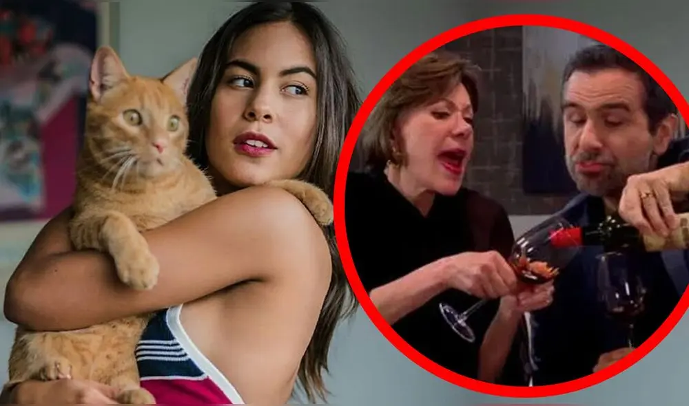 Elisa Tenaud asegura que conectó con el personaje de Yvonne Frayssinet. Foto: composición LR/ Elisa Tenaud Instagram/captura América TV