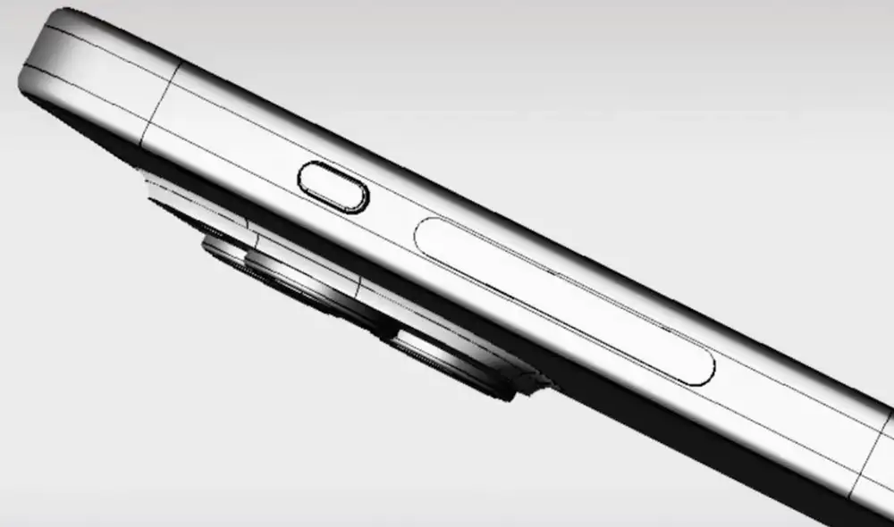 Los botones capacitivos de la serie iPhone 15 Pro contarán con un microprocesado. Foto: MacRumors