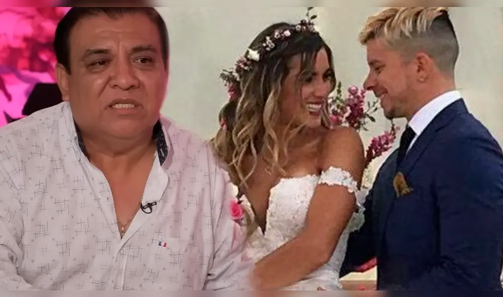 Manolo Rojas hablo sobre el matrimonio de Korina Rivadeneira y Mario Hart. Foto: composición LR/Youtube/Instagram