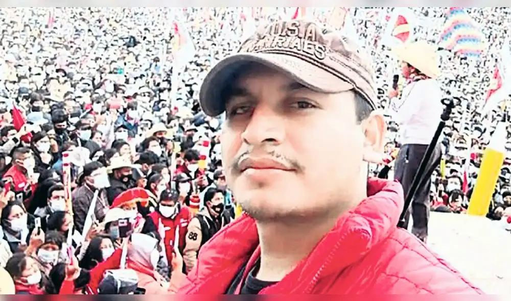 Sobrino de Pedro Castillo. Fray Vásquez. Foto: difusión Sobrino de Pedro Castillo. Fray Vásquez. Foto: difusión