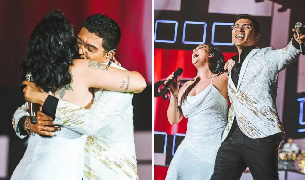 Daniela Darcourt felicitó al Grupo 5 en su aniversario. Foto: Instagram de Daniela Darcourt