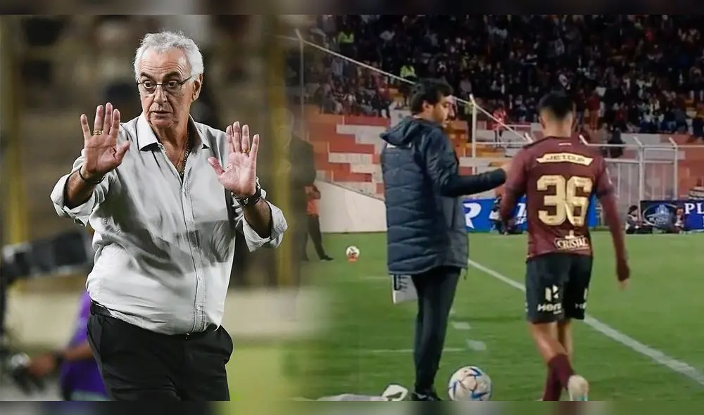 Jorge Fossati llegó a la 'U' para reemplazar a Carlos Compagnucci. Foto: composición-LR/Captura Liga 1 Play/Universitario