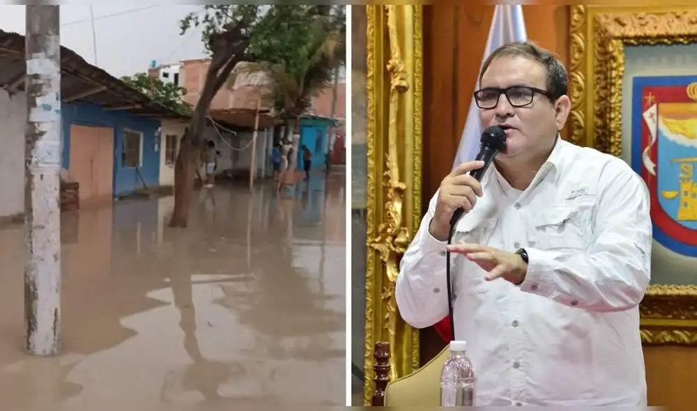 Alcalde de Piura denuncia falta de apoyo del Gobierno central. Foto: composición LR