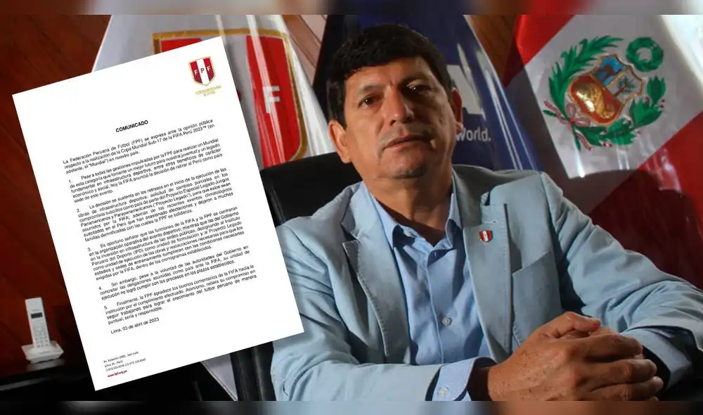 Es la segunda vez que la FIFA le quita la sede de un mundial sub-17 al Perú. Foto: Composición-LR/FPF