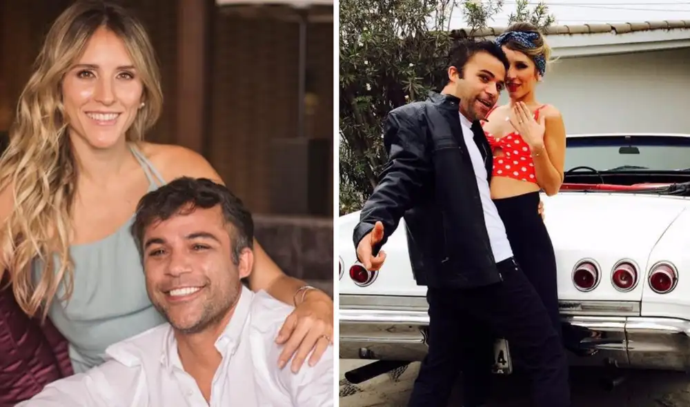 Renzo Schuller y Tatiana Morales tienen una tierna historia de amor que se refuerza con esta segunda pedida de matrimonio. Foto: composición LR/Renzo Schuller/Instagram - Video: Instarándula