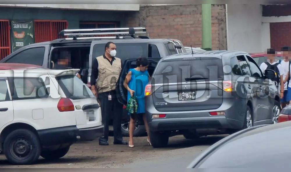 El vehículo está asignado a la presidencia de Servir. Sin embargo, voy a buscar otros medios para trasladar a mi hijo en adelante", dijo. Foto: La República