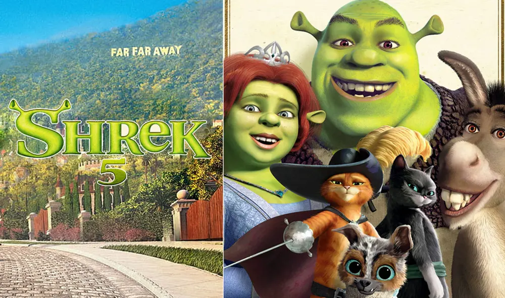“El gato con botas 2″ hizo realidad “Shrek 5″ gracias a su final. Foto: composición LR / DreamWorks