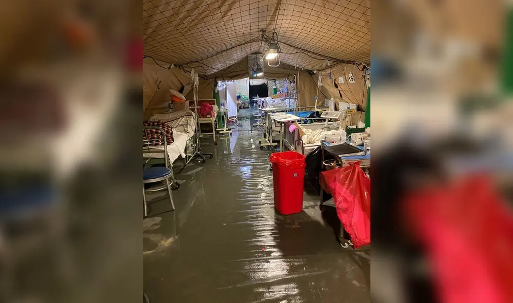 Áreas del hospital Santa Rosa se encuentran al borde del colapso. Foto: Reporter en Línea Áreas del hospital Santa Rosa se encuentran al borde del colapso. Foto: Reporter en Línea