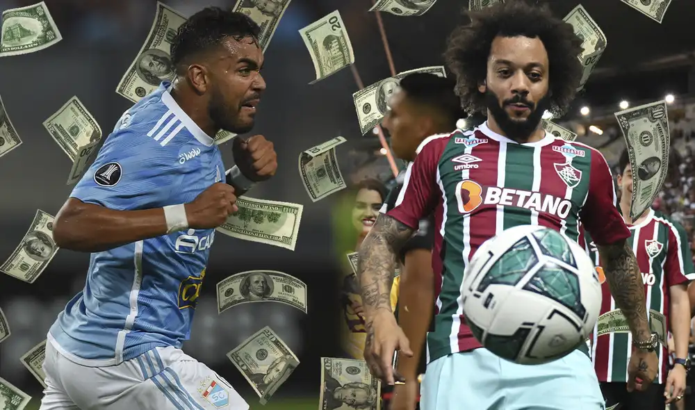 Sporting Cristal vs. Fluminense: ambos clubes jugarán en el Estadio Nacional. Foto: composición LR/AFP