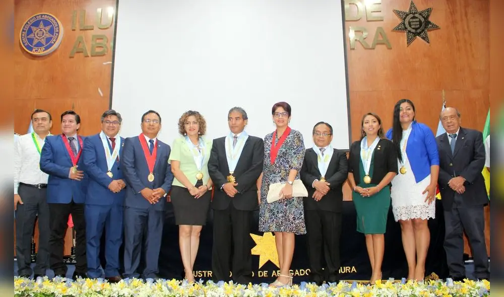 Además, se inauguraron los nuevos espacios del Colegio de Abogados de Piura. Foto: difusión