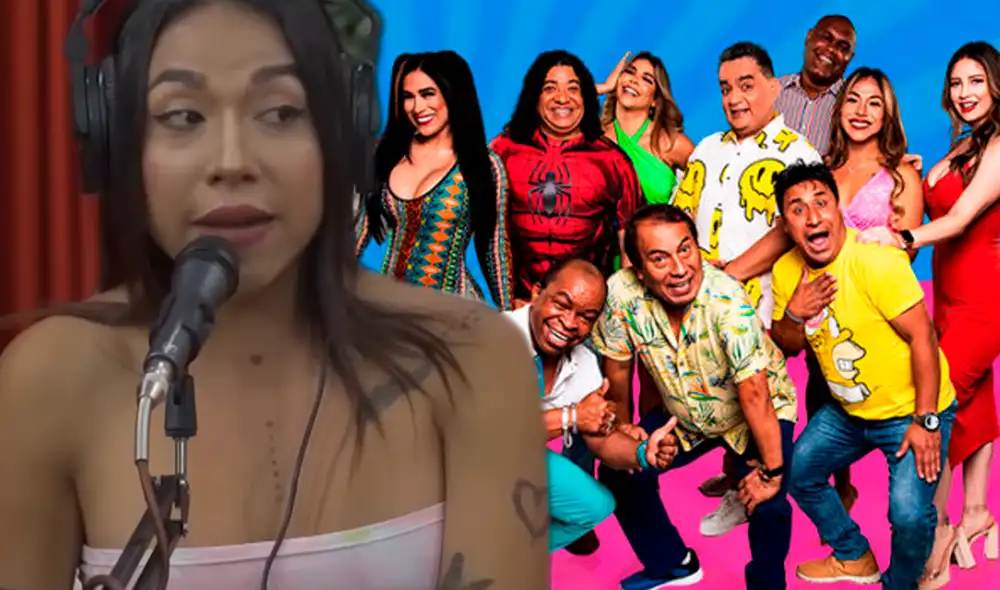 Dayanita estuvo 3 semanas fuera de "JB en ATV" antes de anunciar su salida. Foto: composición LR/YouTube/ATV Dayanita estuvo 3 semanas fuera de "JB en ATV" antes de anunciar su salida. Foto: composición LR/YouTube/ATV