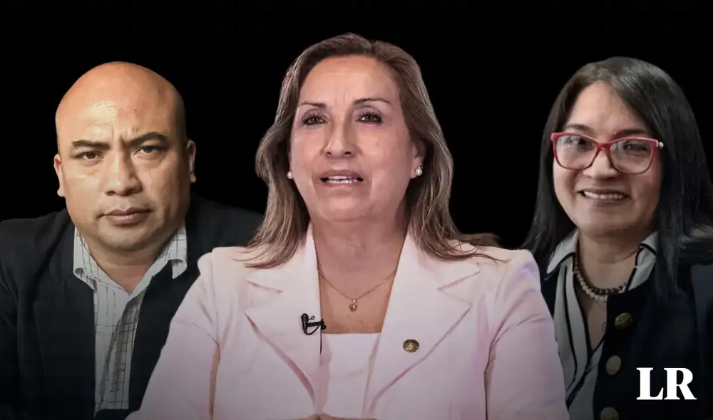 Dina Boluarte fue notificada por la ONPE para que responda por los aportes en la campaña electoral. Foto: composición Alvaro Lozano/La República
