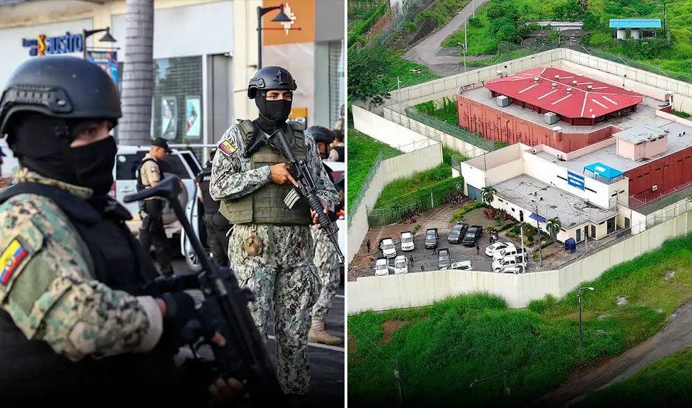 La penitenciaría está ubicada en el puerto de Guayaquil (suroeste). Tiene capacidad para unos 150 reclusos y albergaba a líderes de bandas del narcotráfico. Foto: composición LR/AFP La penitenciaría está ubicada en el puerto de Guayaquil (suroeste). Tiene capacidad para unos 150 reclusos y albergaba a líderes de bandas del narcotráfico. Foto: composición LR/AFP