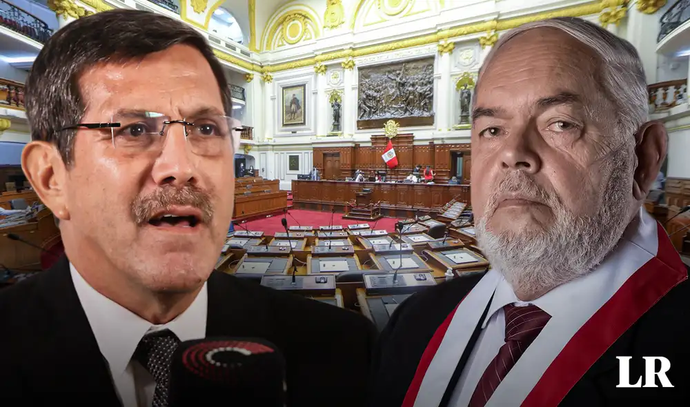 Montoya cuestionó intervención de Jorge Chávez en el Pleno. Foto: composición de Álvaro Lozano/La República Montoya cuestionó intervención de Jorge Chávez en el Pleno. Foto: composición de Álvaro Lozano/La República