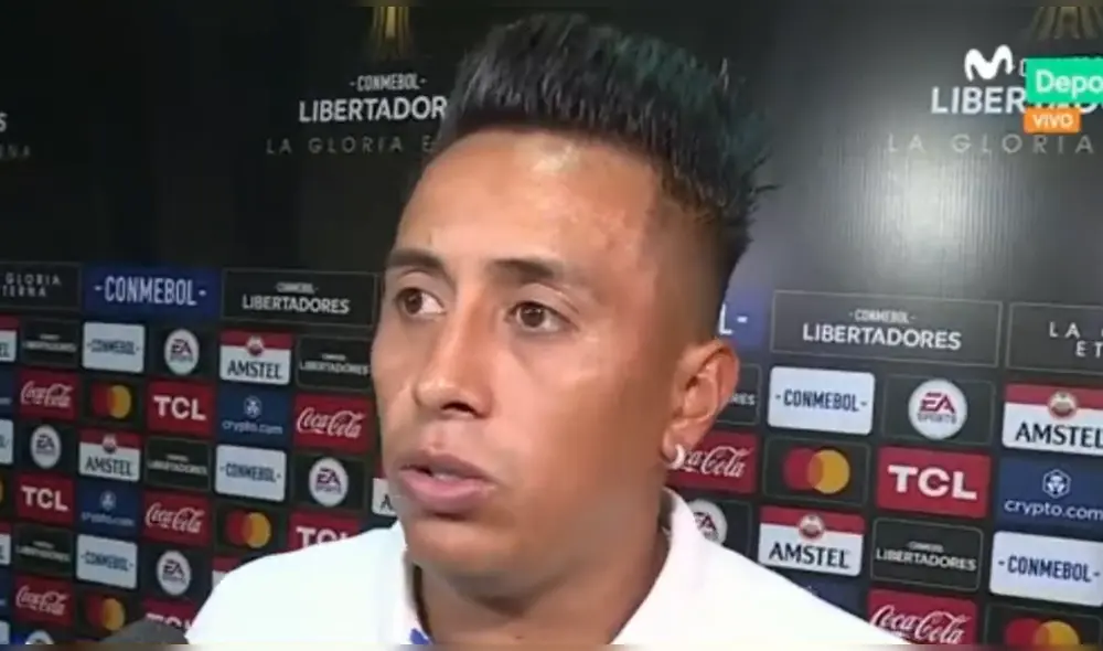 Cueva jugó su tercer partido con Alianza Lima en esta temporada 2023. Foto: captura Movistar Deportes
