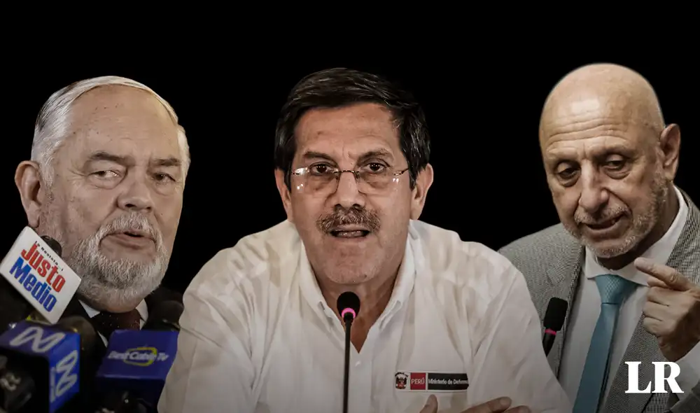 Montoya y Cueto quedaron inconformes con las respuestas de Chávez Cresta ante el Pleno. Foto: composición Alvaro Lozano/Congreso/La República Montoya y Cueto quedaron inconformes con las respuestas de Chávez Cresta ante el Pleno. Foto: composición Alvaro Lozano/Congreso/La República