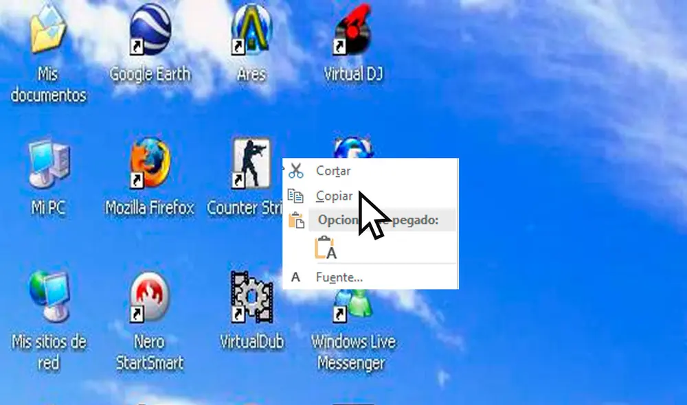 Muchos incluso copiaban los íconos de videojuegos online pese a que no tenían internet en casa. Foto: Infonote
