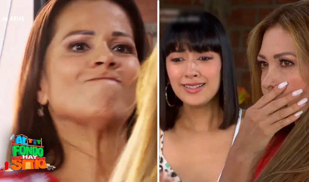 'Charito' no aguantó los atrevimientos de Dalila en "Al fondo hay sitio" y la retiró de su casa. Foto: composición LR/América TV