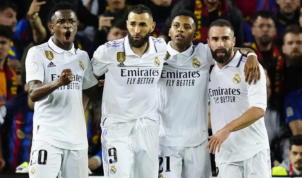 Los merengues sacaron un valioso triunfo ante Barcelona en el Camp Nou. Foto: EFE