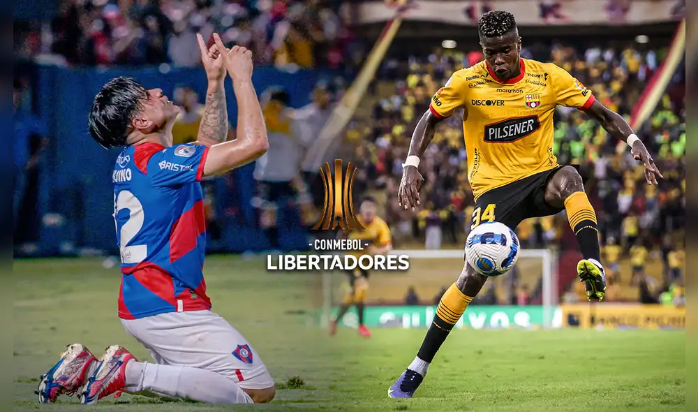 Cerro Porteño y Barcelona SC comparten el grupo C junto a Palmeiras y Bolívar. Foto: composición LR/Cerro Porteño/Barcelona SC Cerro Porteño y Barcelona SC comparten el grupo C junto a Palmeiras y Bolívar. Foto: composición LR/Cerro Porteño/Barcelona SC