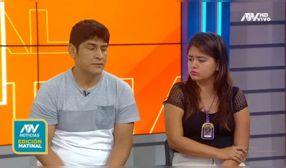 Padres denuncian negligencia médica contra su hijo en el hospital Rebagliati. Foto: captura de "ATV noticias"