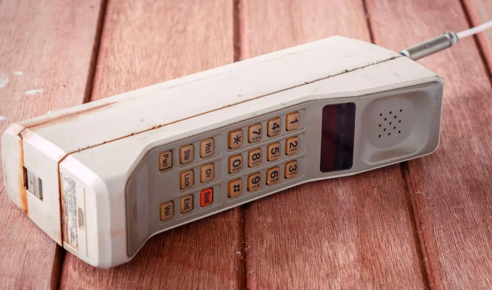 Así luce el Motorola DynaTac 8000x. Foto: PC Solución