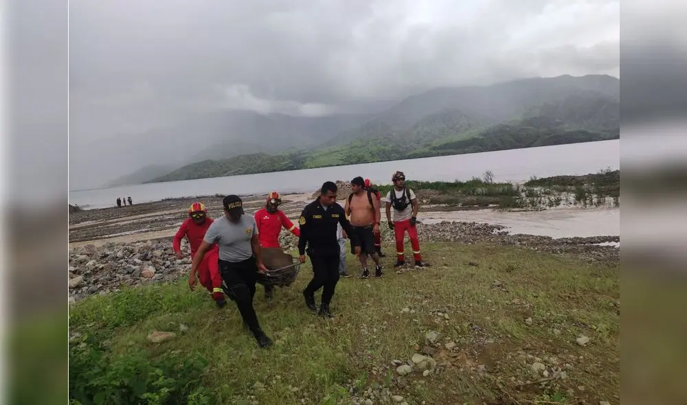 La Policía halló sin vida a la mujer y continúa con sus labores de rescate. Foto: PNP La Policía halló sin vida a la mujer y continúa con sus labores de rescate. Foto: PNP