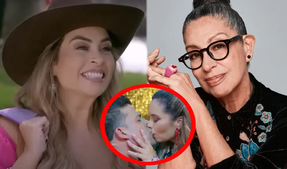 Michelle Alexander respalda el trabajo que realiza Ethel Pozo como Afrodita en serie emitida por América TV. Foto: composición LR/captura América TV/captura LinkedIn Michelle Alexander respalda el trabajo que realiza Ethel Pozo como Afrodita en serie emitida por América TV. Foto: composición LR/captura América TV/captura LinkedIn