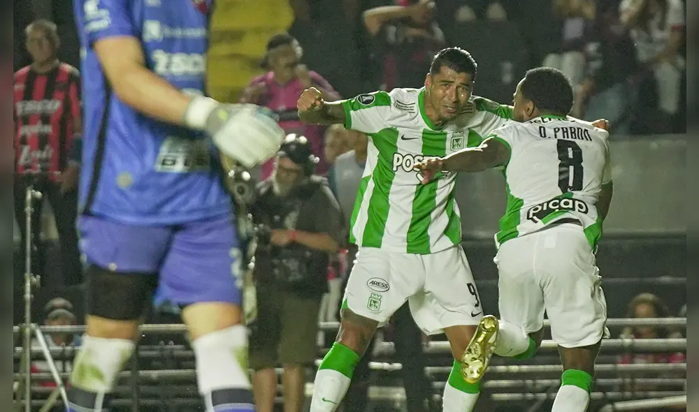 Atlético Nacional remontó en menos de 5 minutos. Foto: Atlético Nacional