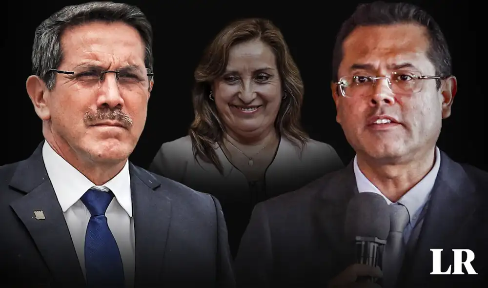El ministro de Justicia saludó que el Congreso rechazara la moción de vacancia contra Dina Boluarte. Foto: composición Fabrizio Oviedo/La República