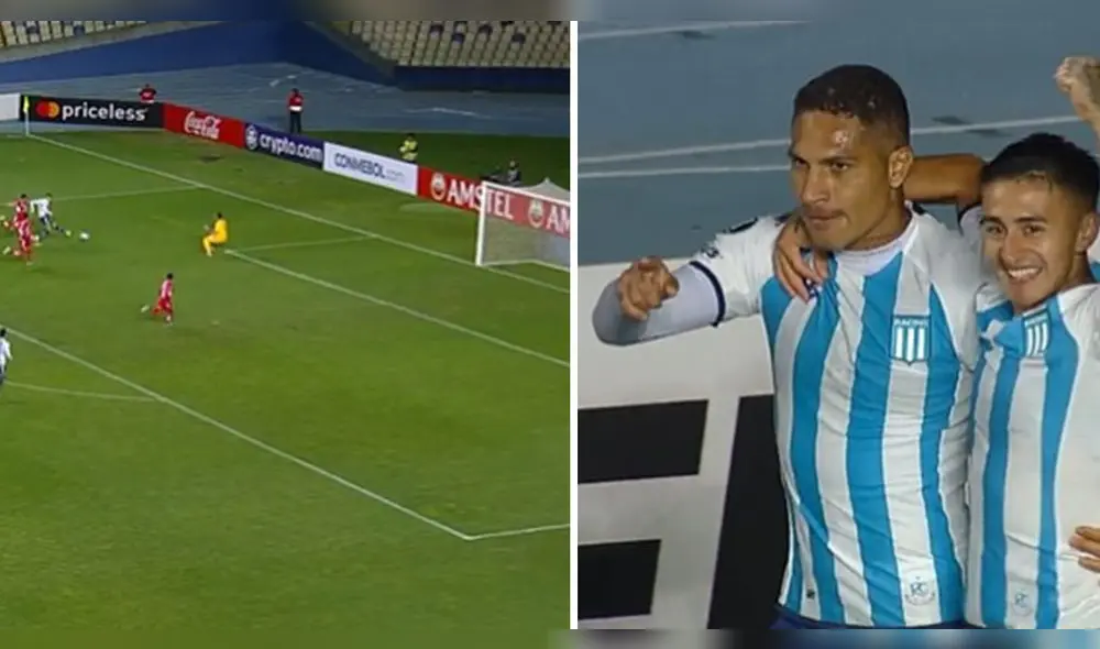 Paolo Guerrero marcó su primer gol en esta Copa Libertadores 2023. Foto: captura de Fox Sports 2