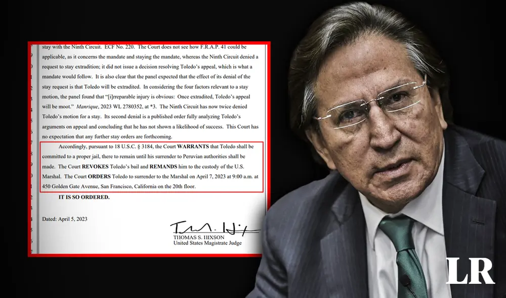 Fiscalía pide 35 años de cárcel para el expresidente Alejandro Toledo por el caso Interoceánica. Foto: composición Fabrizio Oviedo/LR