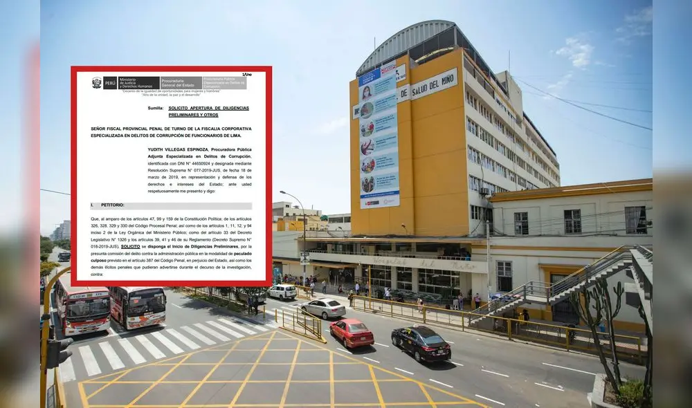 Este 5 de abril se presentó un pedido de investigación contra funcionarios del Hospital del Niño. Foto: composición LR / Minjus / Andina