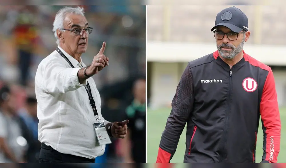 Jorge Fossati llegó en reemplazo de Carlos Compagnuci tras los malos resultados de este en la Liga 1. Foto: composición Luis Jiménez/GLR | Video: Agustín Zabaleta/Twitter Jorge Fossati llegó en reemplazo de Carlos Compagnuci tras los malos resultados de este en la Liga 1. Foto: composición Luis Jiménez/GLR | Video: Agustín Zabaleta/Twitter