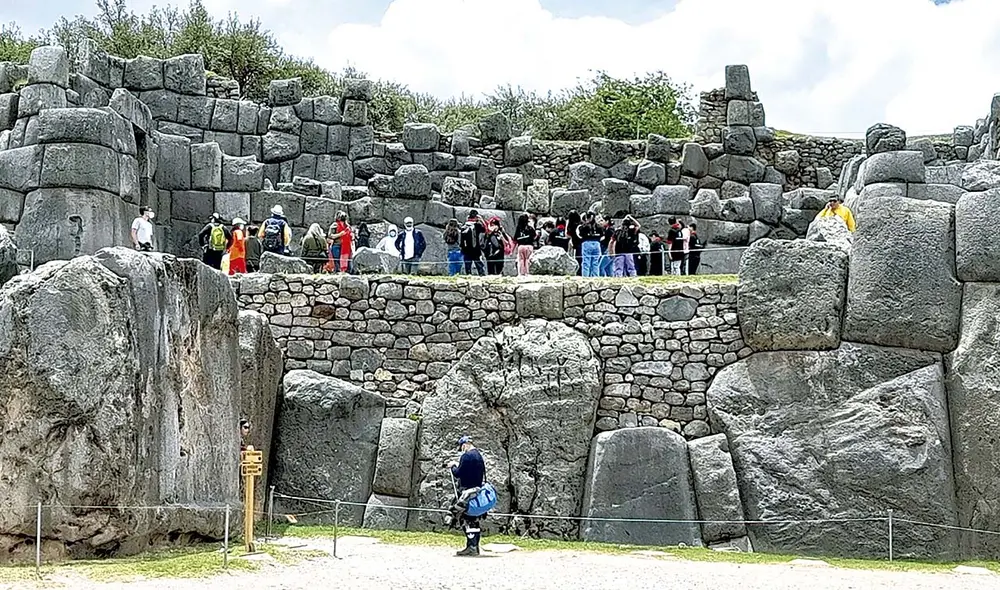 Parque arqueológico de Sacsayhuamán en Cusco. Foto: La República