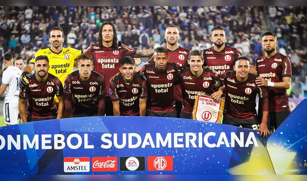 Universitario integra el grupo G de la Sudamericana 2023 junto con Gimnasia, Independiente Santa Fe y Goiás. Foto: Conmebol