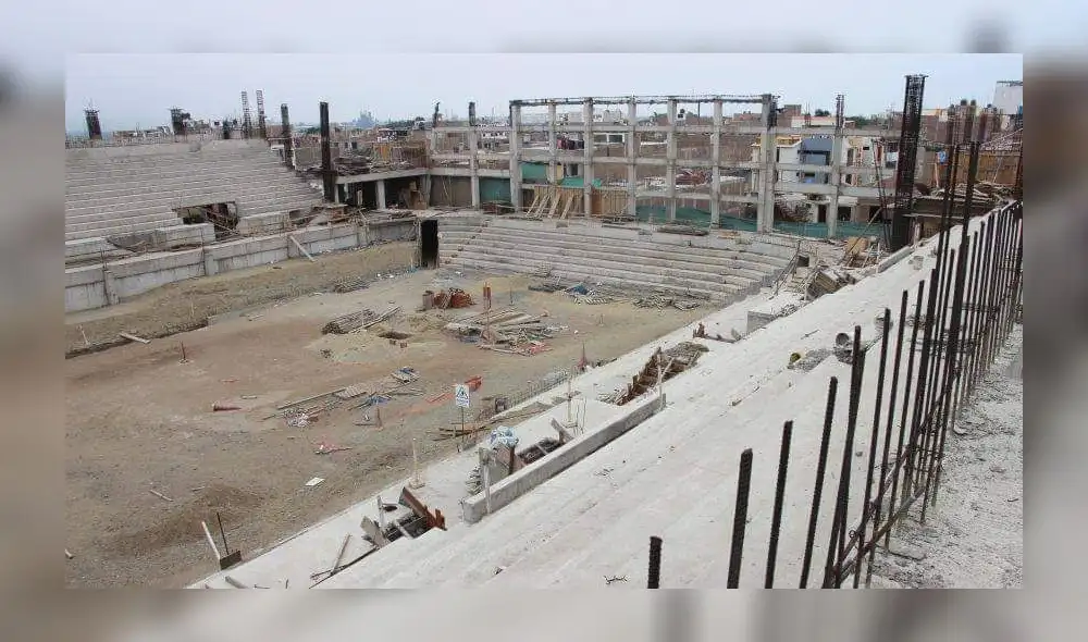 Una de las obras paralizadas y que la MPT perdió el arbitraje es el mejoramiento del excomplejo Chicago. Foto: cortesía