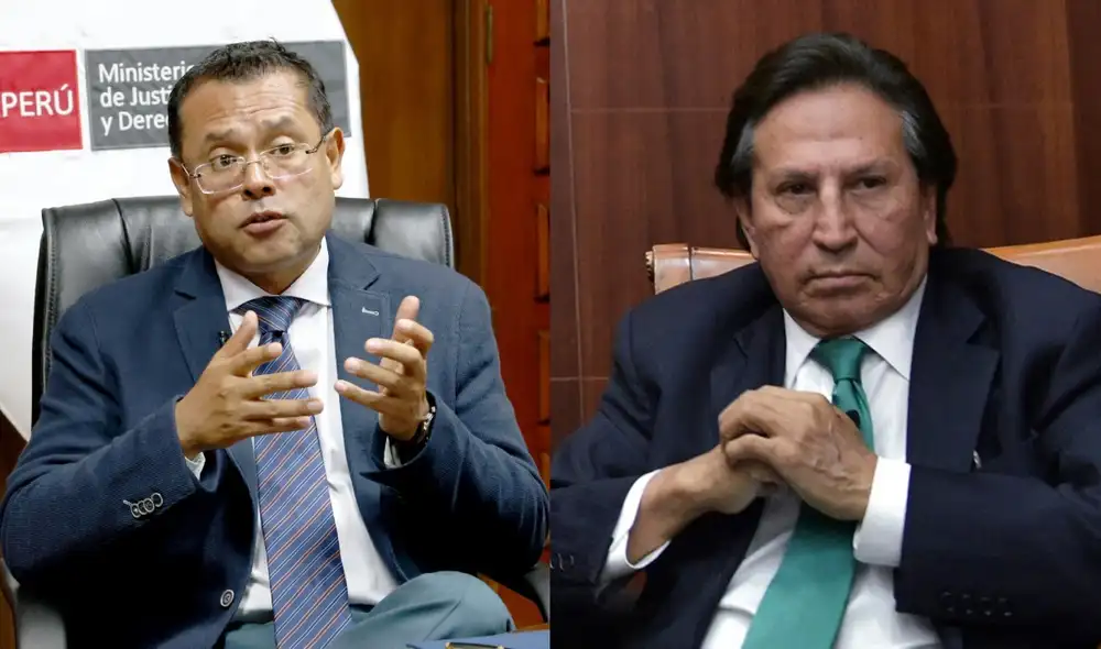 El ministro de Justicia, José Tello, destacó que la llegada de Alejandro Toledo al Perú será en cuestión de días. Foto: composición LR/Andina/La República - Video: RPP