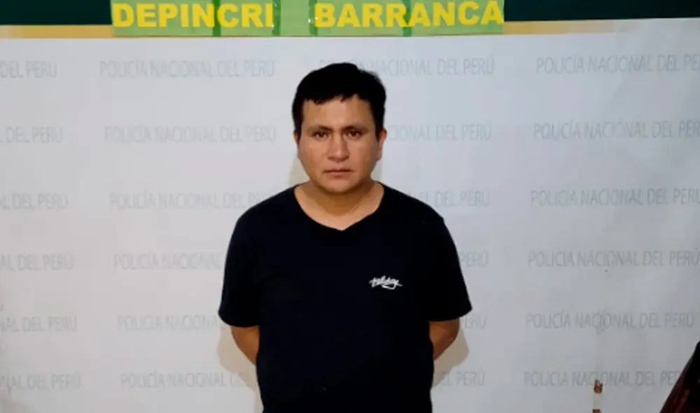 Michael Andrés Bonnie Príncipe Ramos fue arrestado cuando se encontraba en el interior del centro comercial Mega Plaza de Barranca. Foto: PNP Michael Andrés Bonnie Príncipe Ramos fue arrestado cuando se encontraba en el interior del centro comercial Mega Plaza de Barranca. Foto: PNP