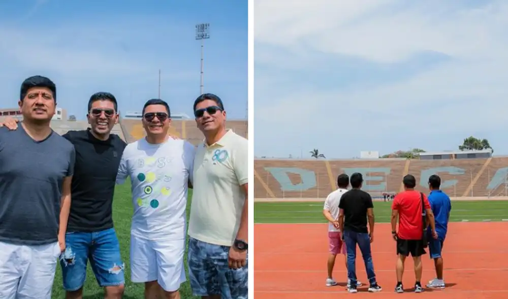 Christian Yaipén agradece a su familia por el trabajo realizado para las fechas en el Estadio San Marcos. Foto: composición LR/Instagram