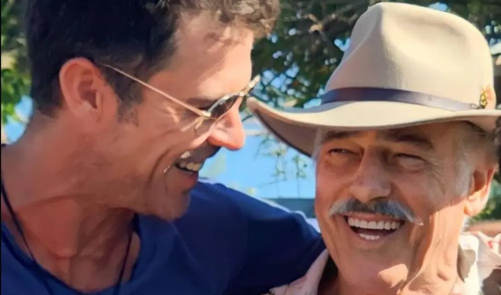 Leonardo García es el segundo hijo del actor de cine y compartió 10 fotografías con su padre. Foto: Instagram / Leonardo García Leonardo García es el segundo hijo del actor de cine y compartió 10 fotografías con su padre. Foto: Instagram / Leonardo García