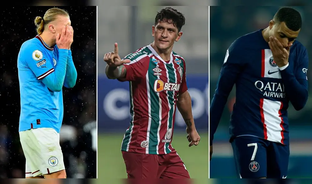 Germán Cano supera en goles a delanteros estrellas de Europa en lo que va del 2023. Foto: composición LR/EFE/Fluminense