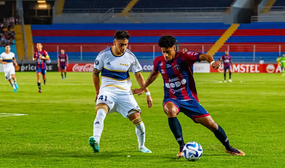 Boca Juniors visitó a Monagas por la Copa Libertadores. Foto: Conmebol