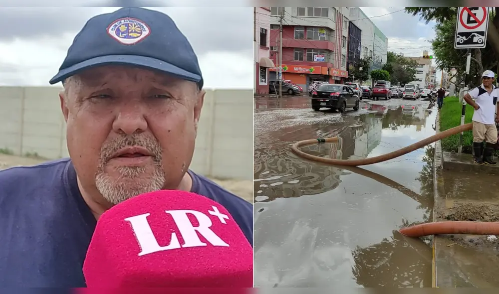 Deben limpiar buzones de Chiclayo. Foto: Emmanuel Moreno/La República.