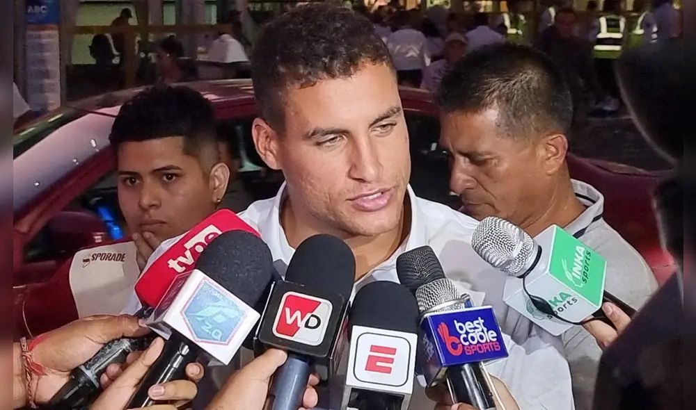 Alexander Succar ingresó en la segunda parte del duelo frente a Gimnasia por la Sudamericana. Foto: María Pía Ponce/La República - Video: María Pía Ponce/La República